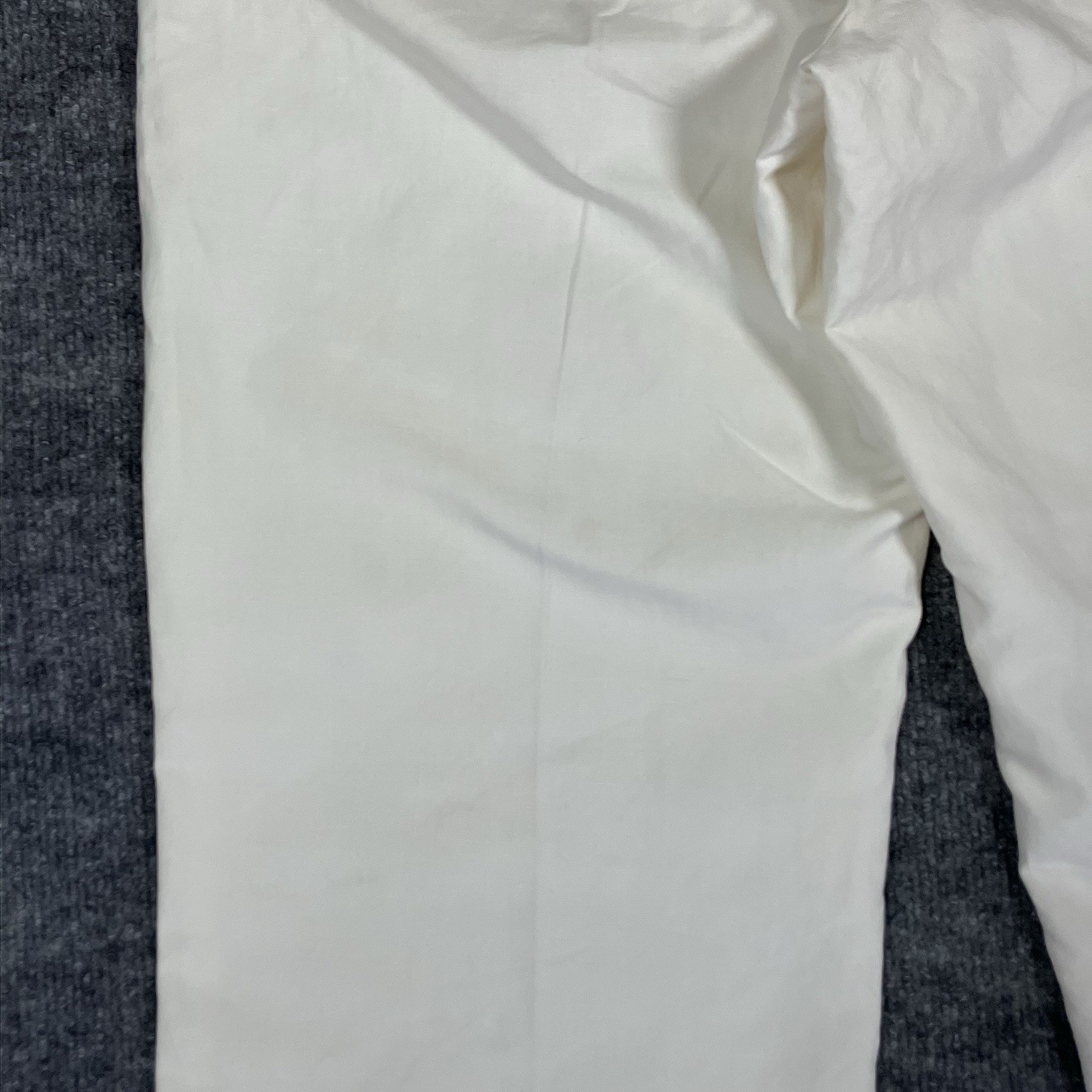 Banana Republic Dawson Men’s Linen Cotton Pants 35×34 Tan Straight Flat Front