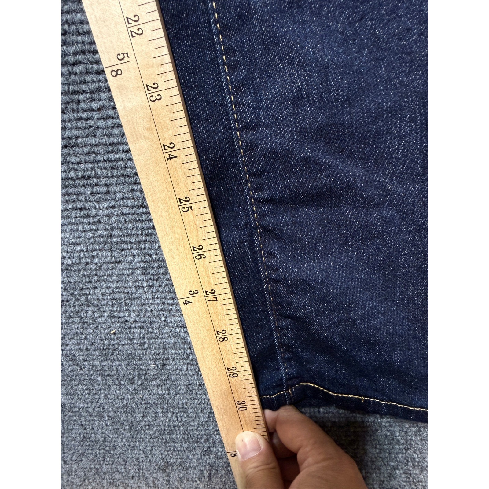 Levi’s 314 Shaping Straight Jeans Womens 26 Dark Wash Excellent Straight Leg
