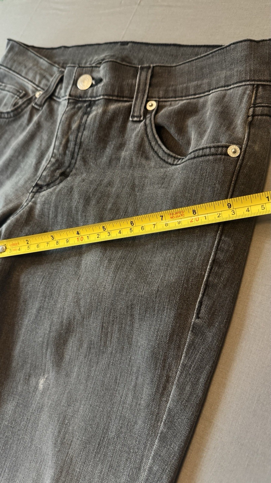 Women’s Armani Exchange Jeans Gray Wash Made in USA Size 2 Reg