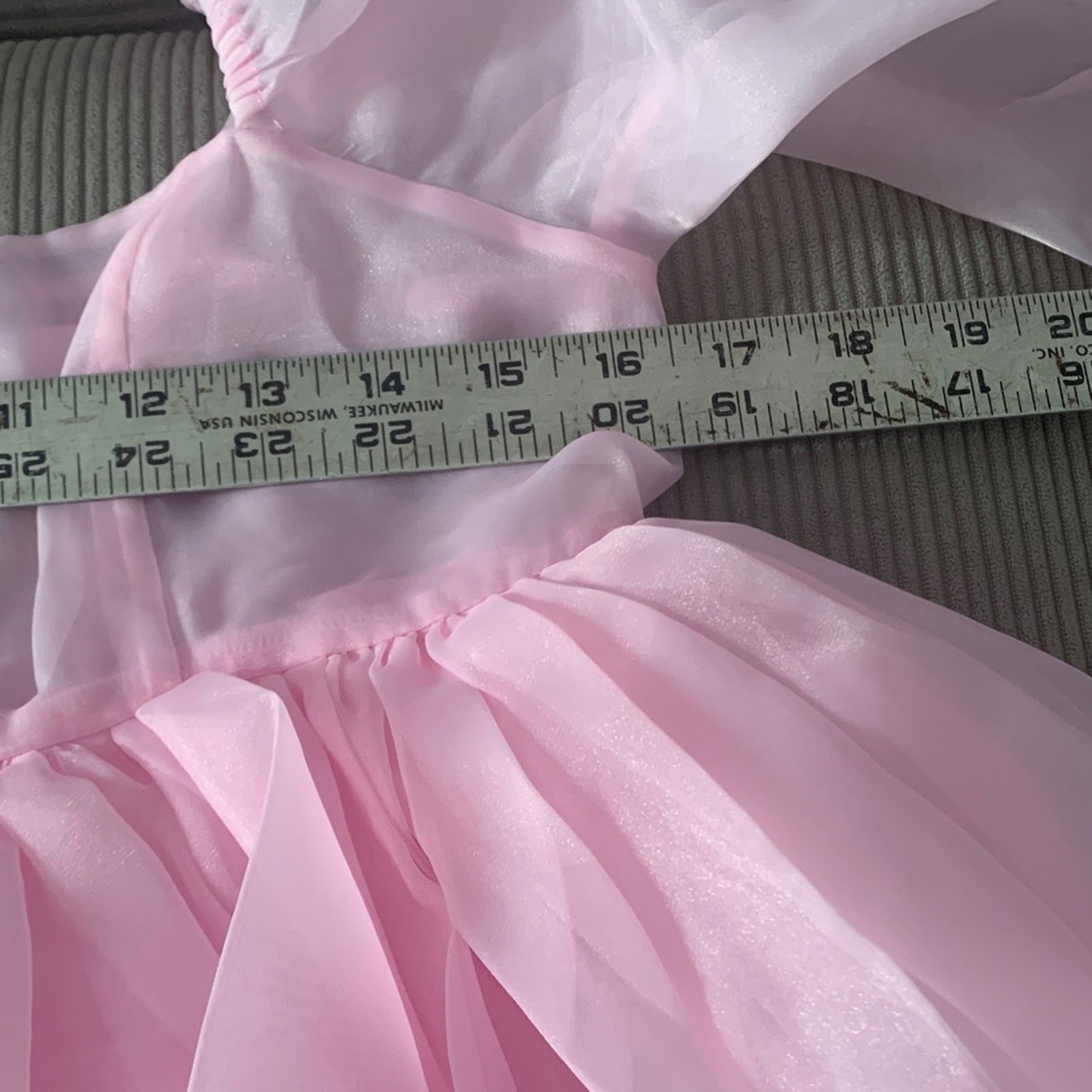 Selkie size medium the puff dress pink angel delight Elegant Tulle baby barbie