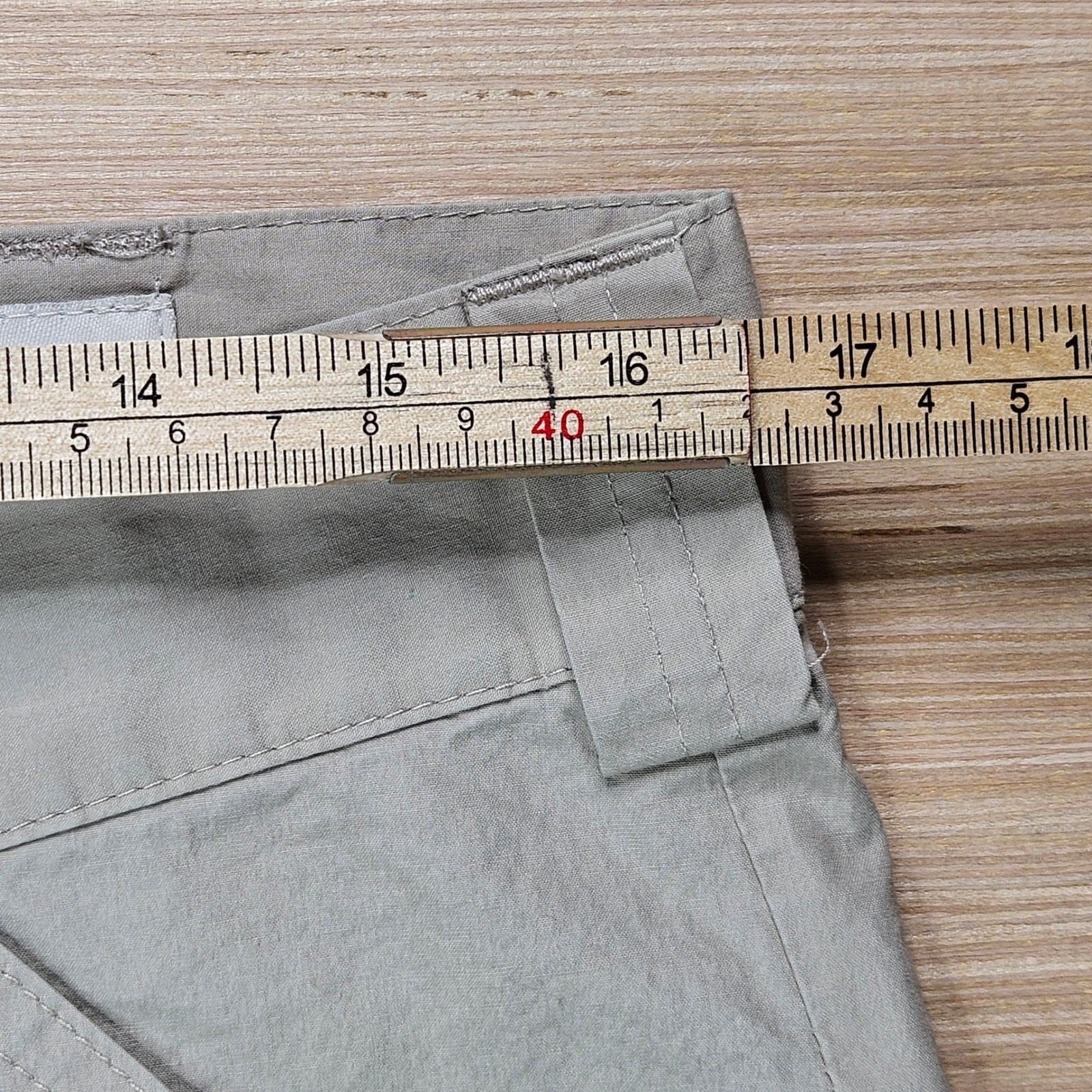 Orvis Convertible Cargo Pants Mens 34×27.5 Gray Zip Off Hiking Outdoor Fishing
