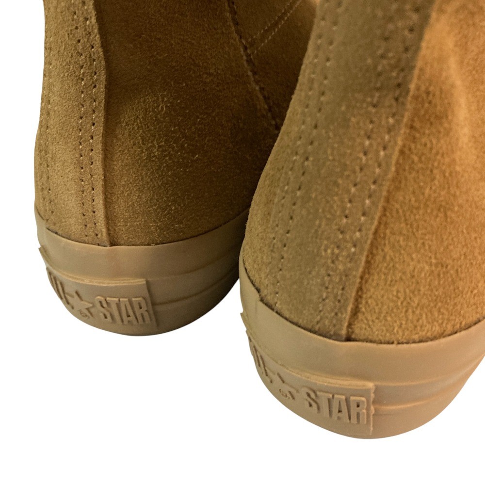 CONVERSE SUEDE ALL STAR PLTS BT Z HI Ankle Boots 9.3″” Brown Women USED
