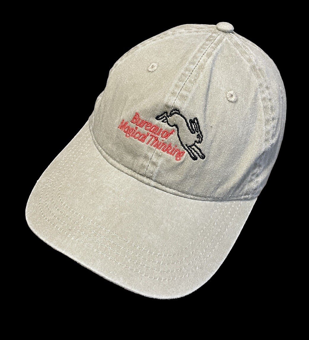 New Bureau Of Magical Thinking Kingsland Embroidered Adjustable Baseball Hat
