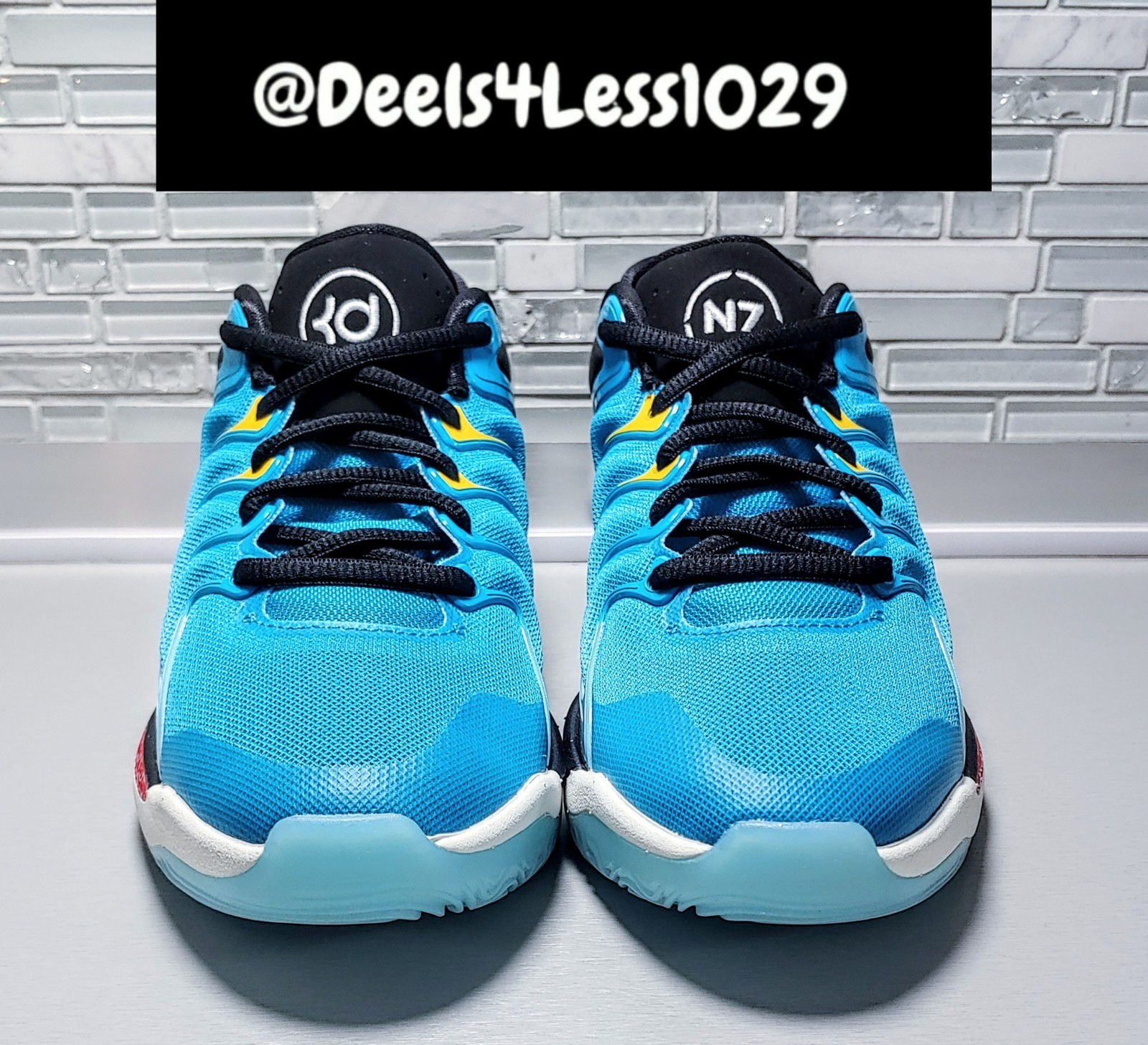 Nike KD 17 N7 Mens Size 5/Womens 6.5 Dark Turquoise Black White Red HJ9090-488