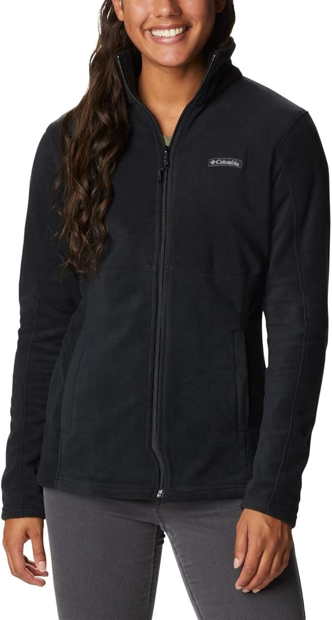 Columbia Basin Trail III Women’s Full Zip Fleece Jacket Black XK0841 010