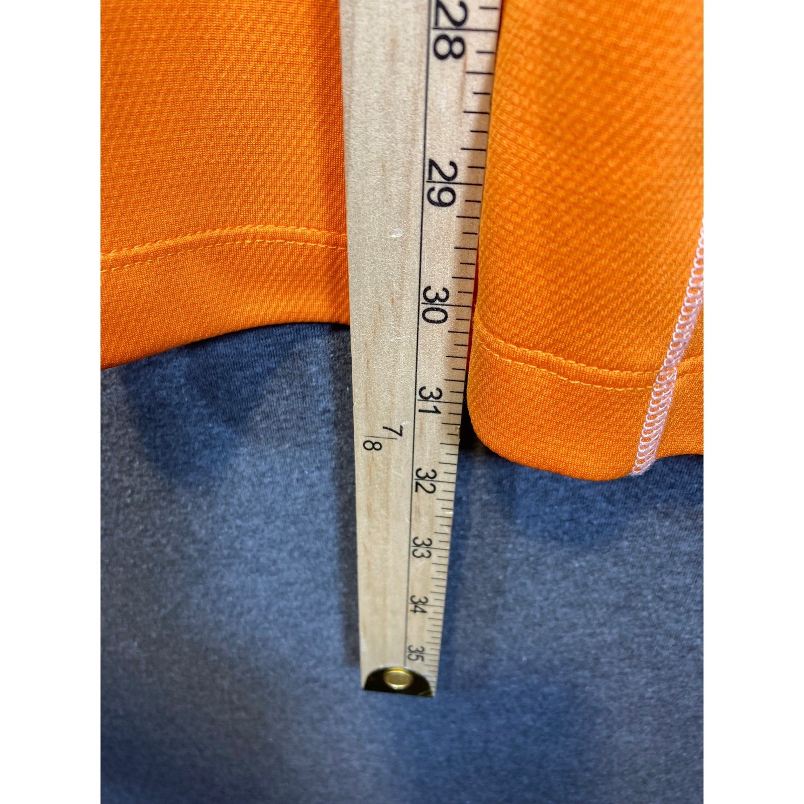Columbia Golf Mens Orange Omni-Wick Shotgun 1/4 Zip Pullover 2XL 16S60ML