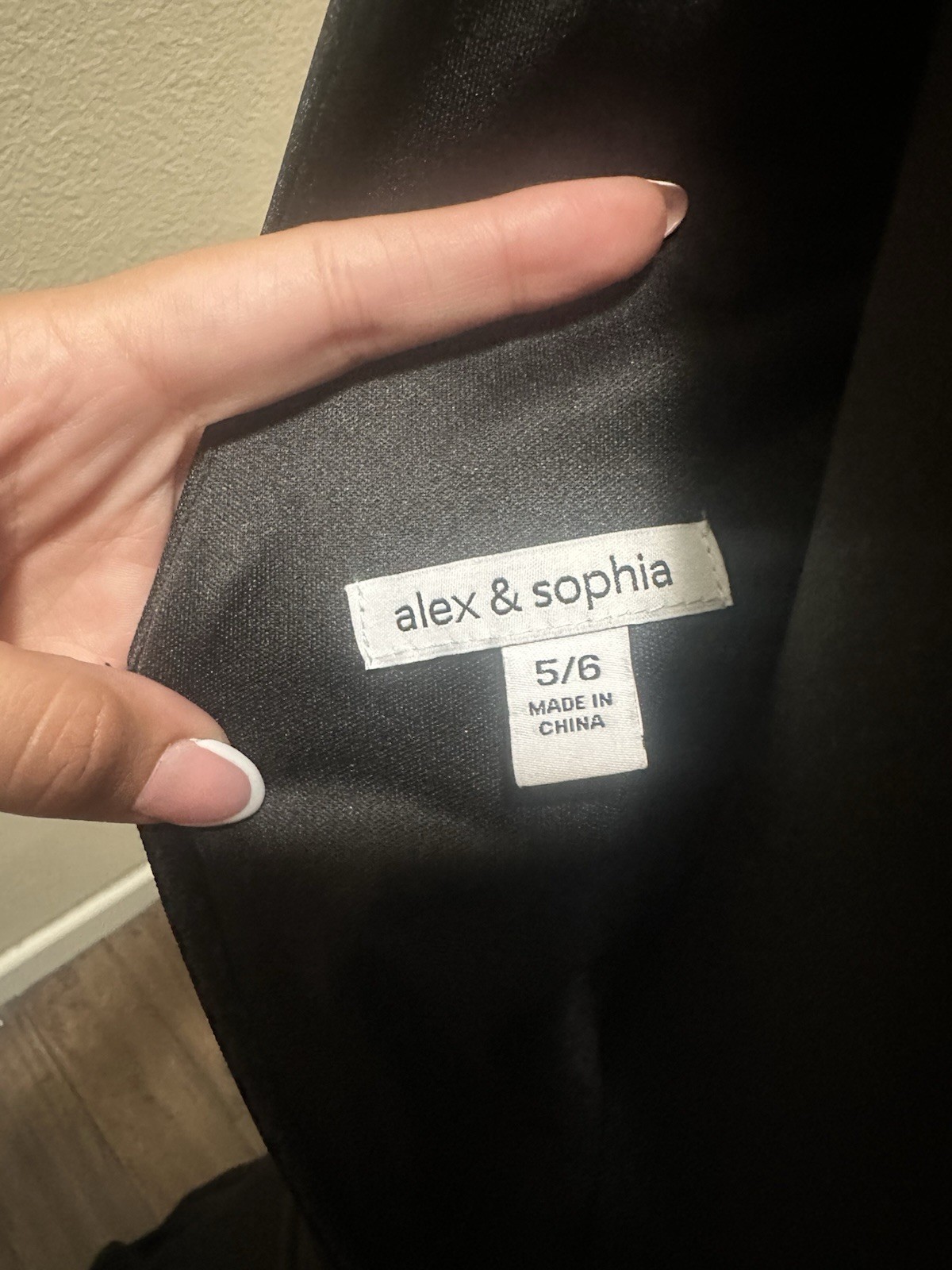 Alex & Sophia Black Solid Cowl Neck Ruched Draped Zip Maxi Dress Formal 5/6