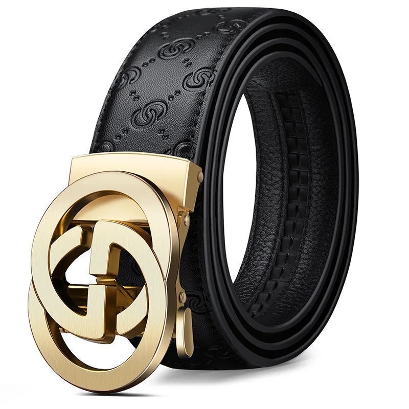 Luxury Vintage Designer Brand belt Width 34mm Belt Men High Quality Genuine