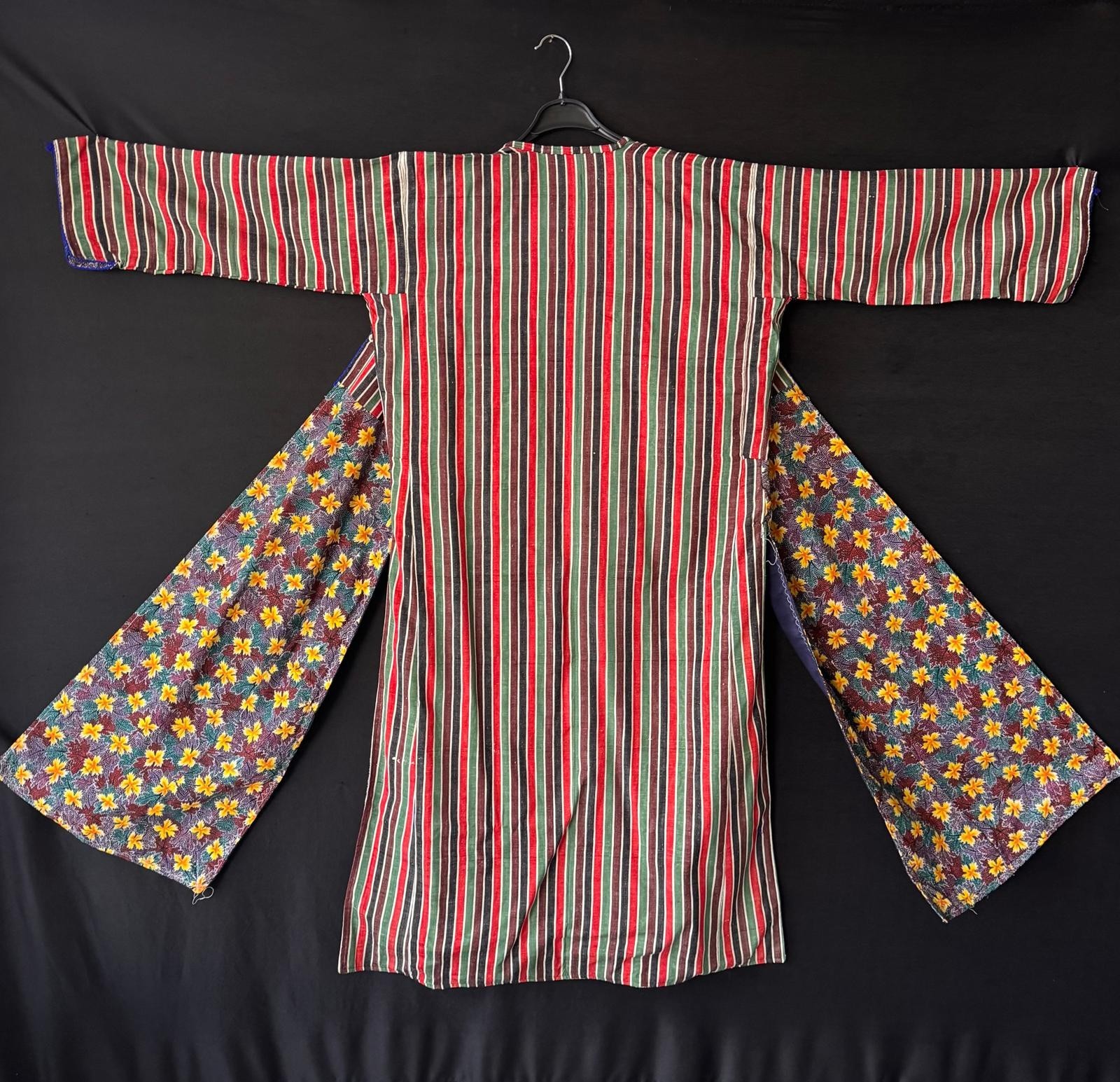 Antique Ottoman Silk Turkish Costume, Anatolian Three-Skirted Dress, Anatolian