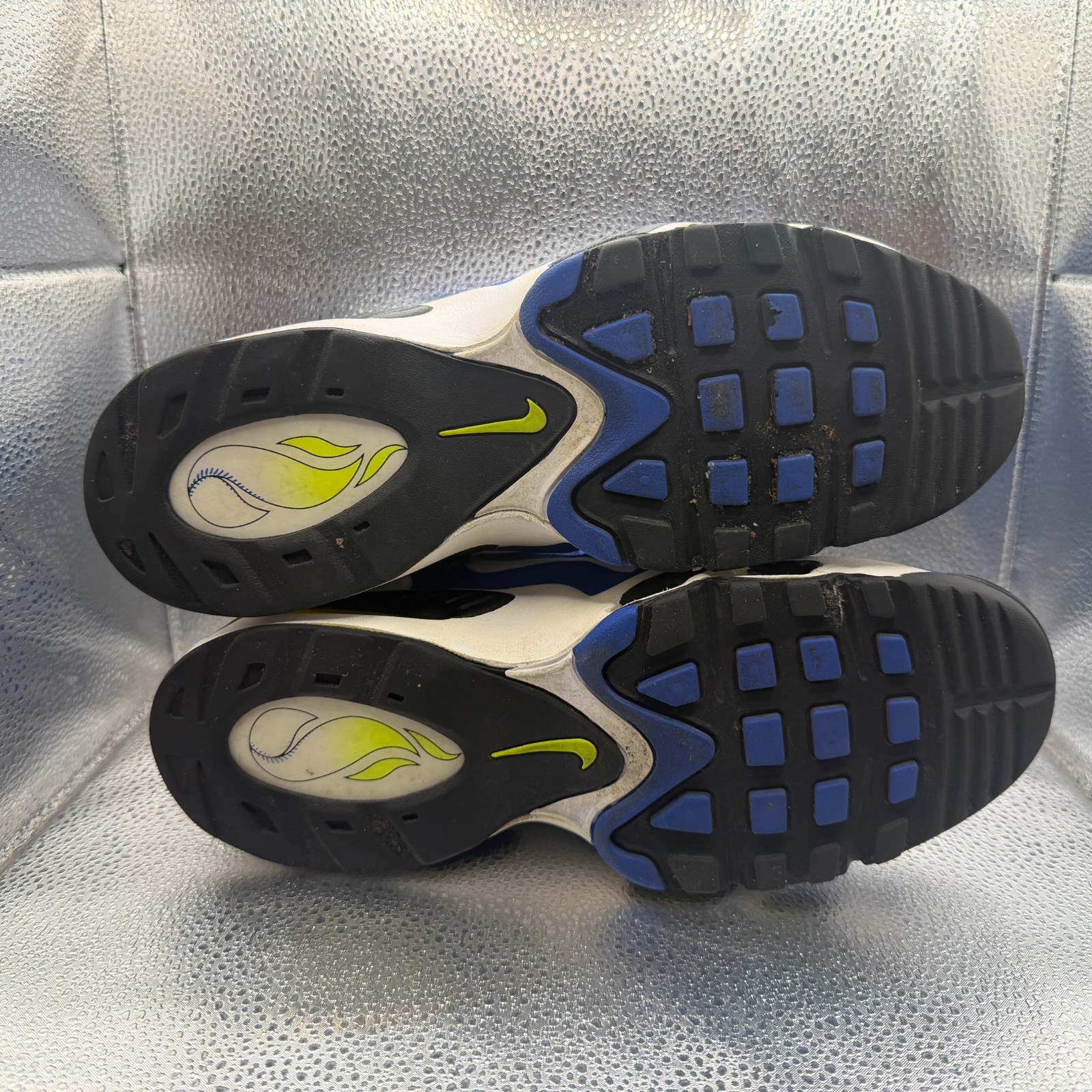 Size 8 Nike Air Griffey Max 1 DS Varsity Royal Black Volt Mens Shoes DJ5161-400