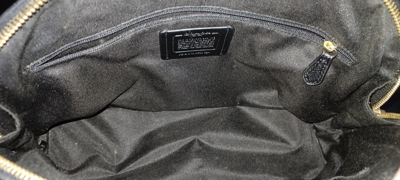 AUTHENTIC COACH SIERRA DOME LEATHER SATCHEL ELBOW BAG PURSE F57524 BLACK