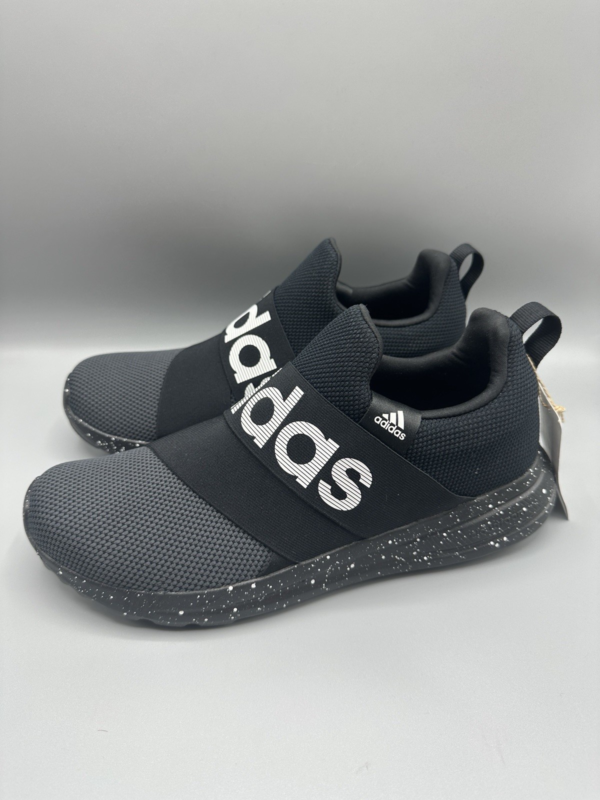 Adidas Lite Racer Adapt 6.0 Sneakers Men’s Size 10.5 Speckle Bottom Black IF7359
