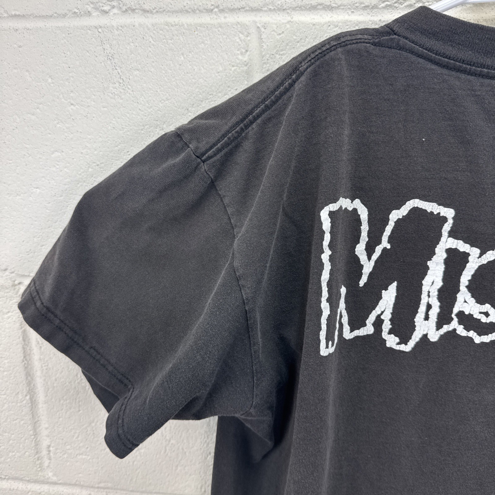 Vintage The Misfits 2001 Skull Horror Punk Rock Band Black M Graphic T-Shirt Tee