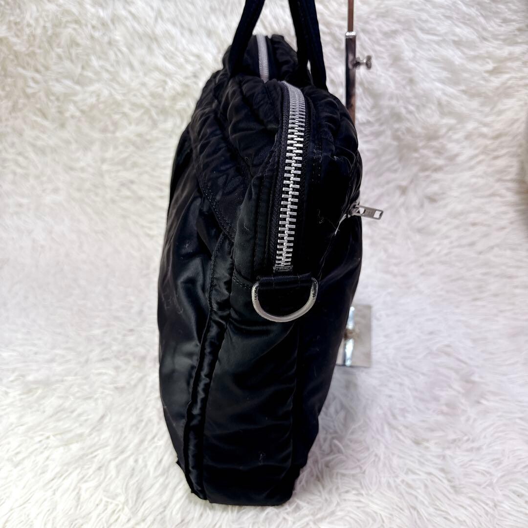 PORTER Tanker XL Black Nylon Briefcase Business Bag A4 Japanese Auth
