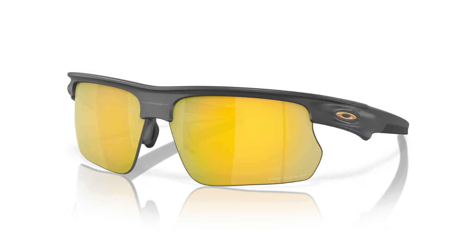 Oakley BiSphaera Matte Carbon Frame / Prizm 24K Polarized Lenses OO9400-1268 NEW