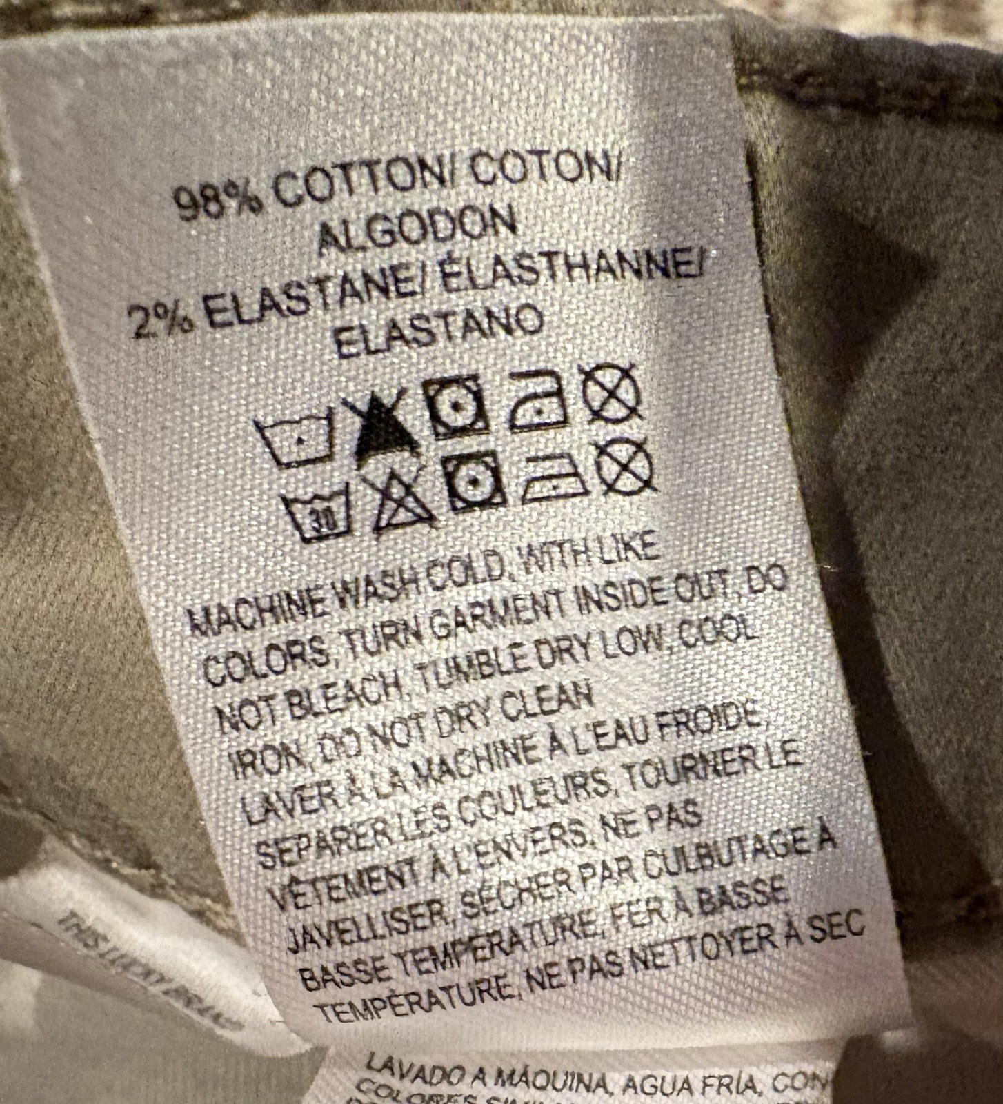 Lucky Brand 223 Men’s Straight Flex Fit Tan Jeans Pants 36×30