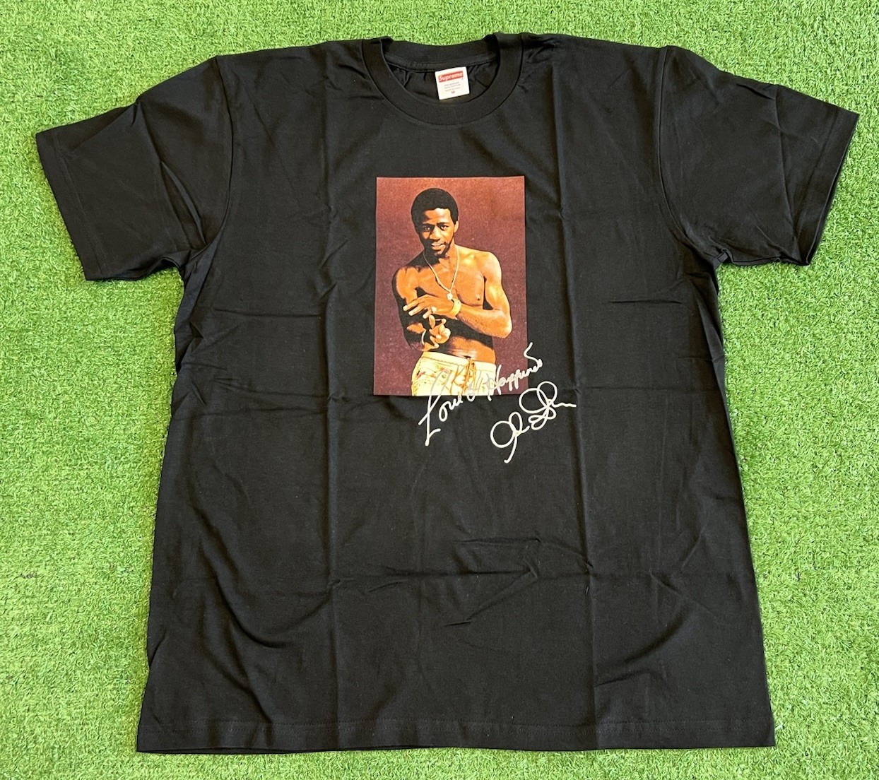 New Supreme Al Green Tee Shirt Black SS22 Size Medium M Authentic Hypebeast NYC