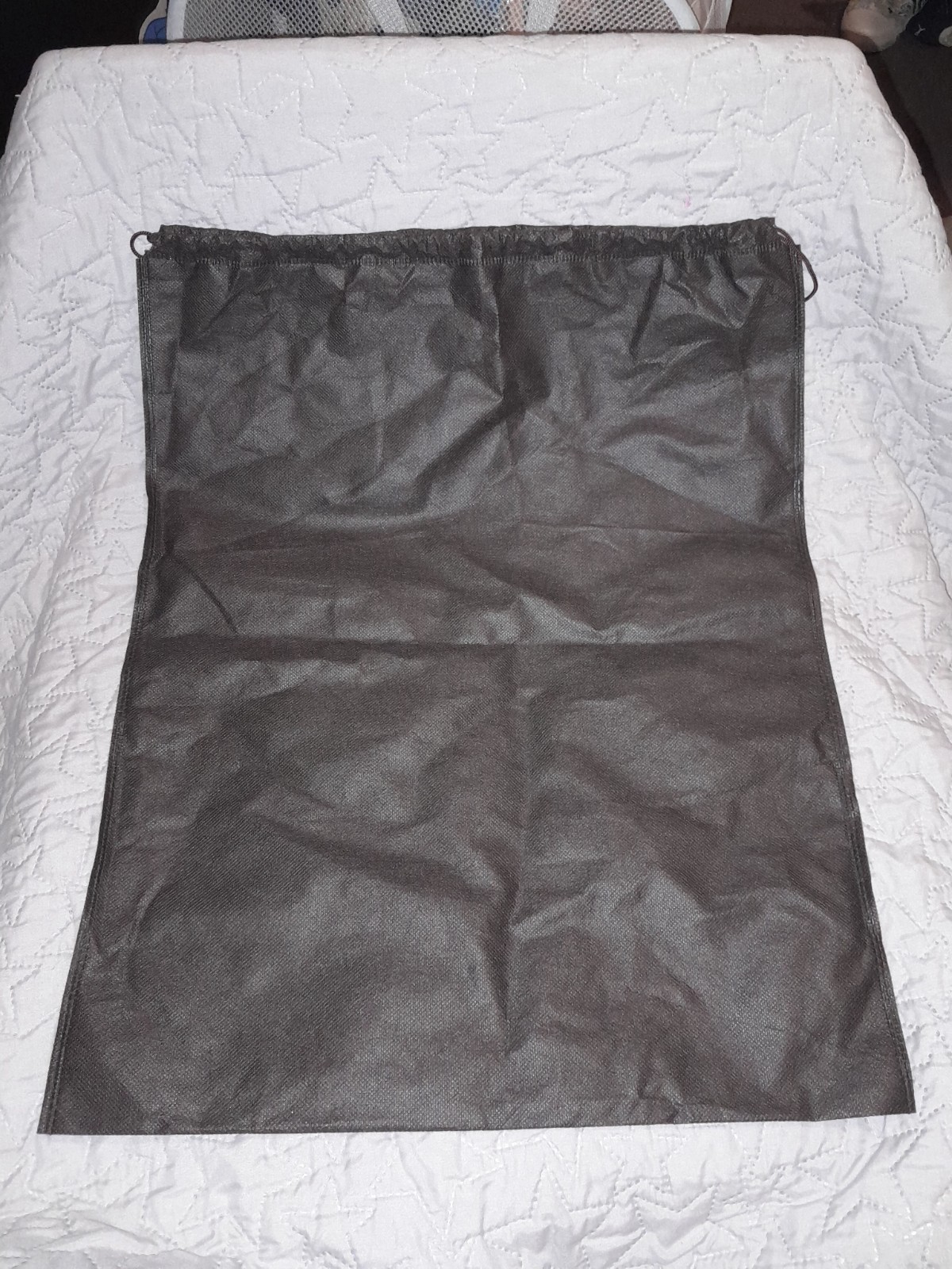 Bella Russo Dust Bag ONLY Brown w/ Gold Lettering Drawstring 21″ x 14.5″