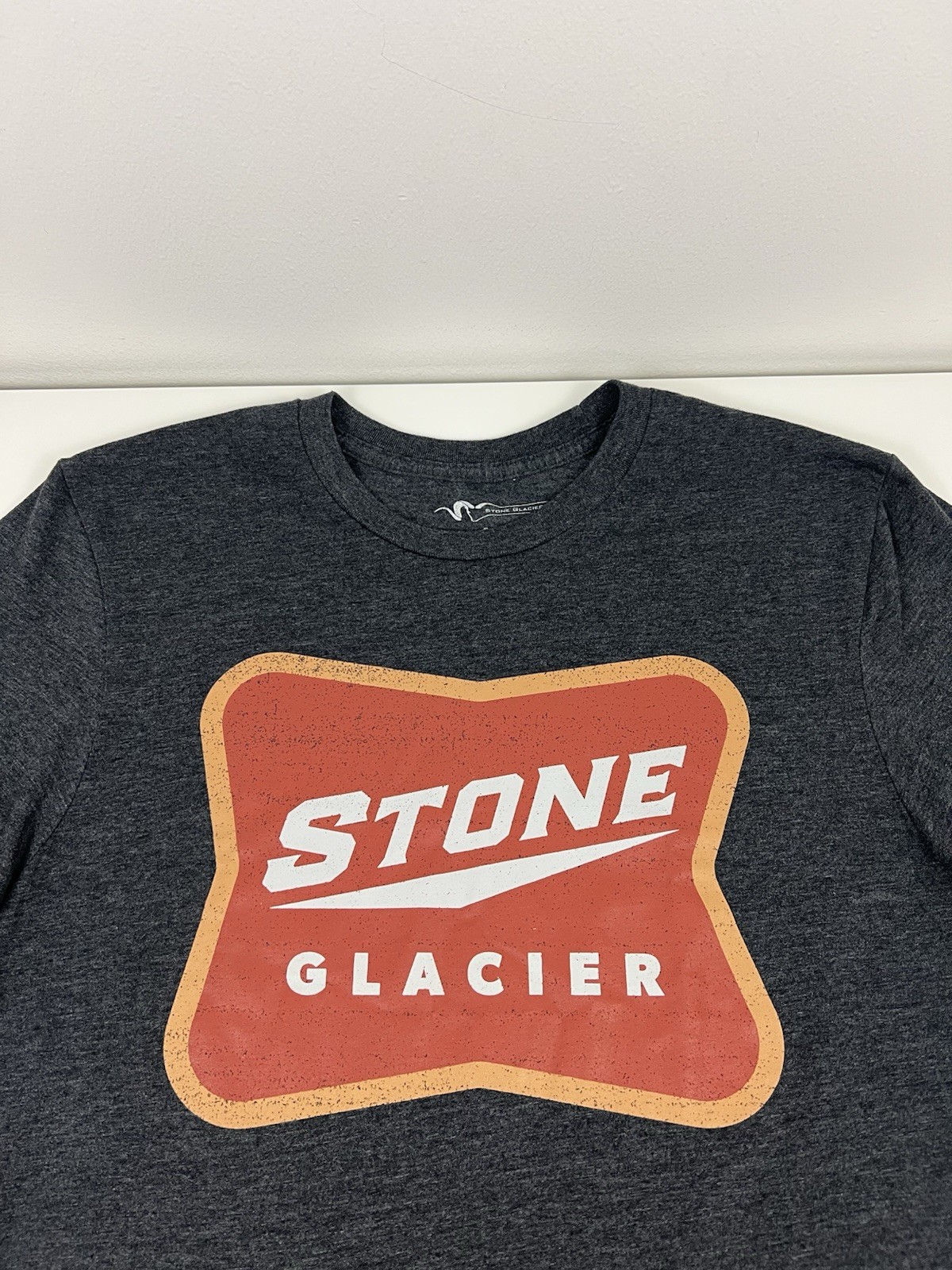 Stone Glacier Gray T Shirt Mens Size M Medium Hunting Hiking Camping EUC