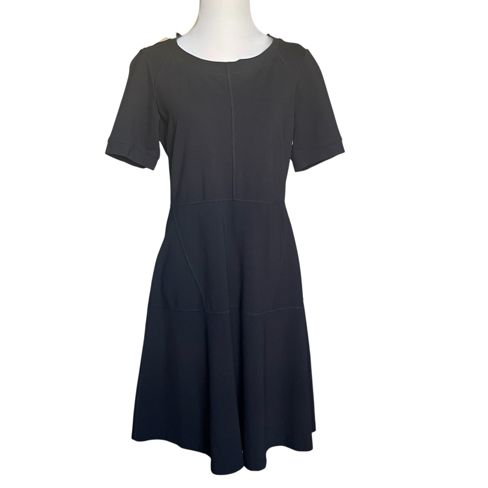 Athleta Womens Dress Size Small Black Capsule Wardrobe Travel Wear to Work