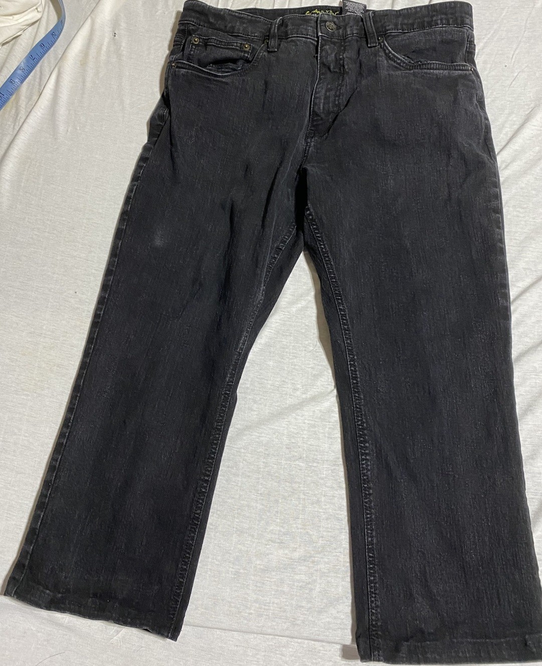URBAN STAR Black Denim Jeans 36 Waist x 23 Length