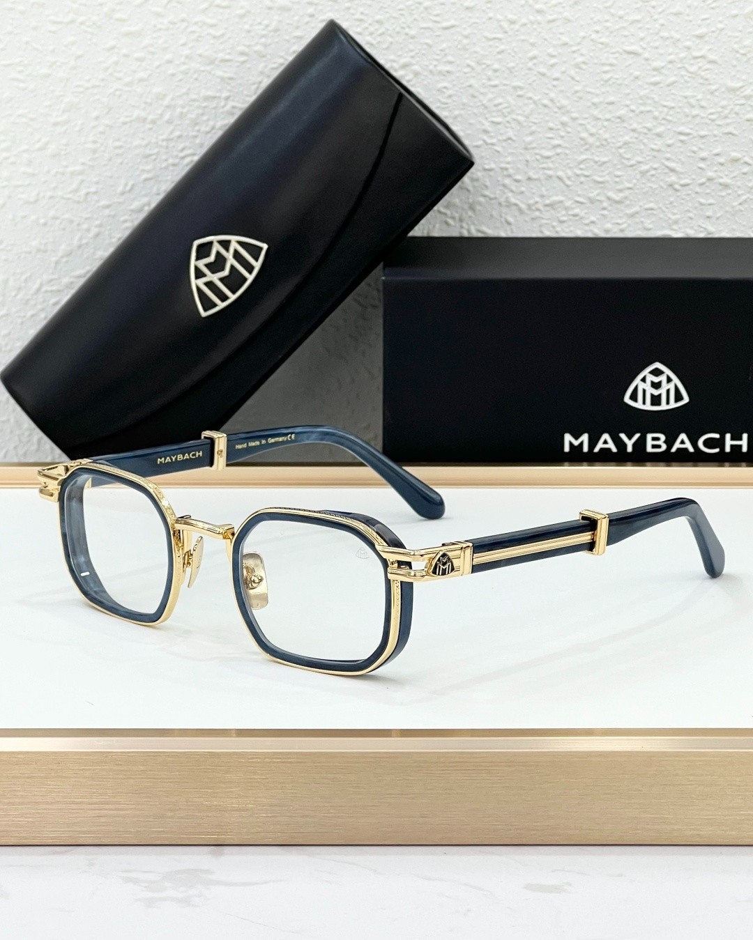 New Maybach THE DEST I Designer Sunglasses Limited Edition Gold Frame 48-26-146
