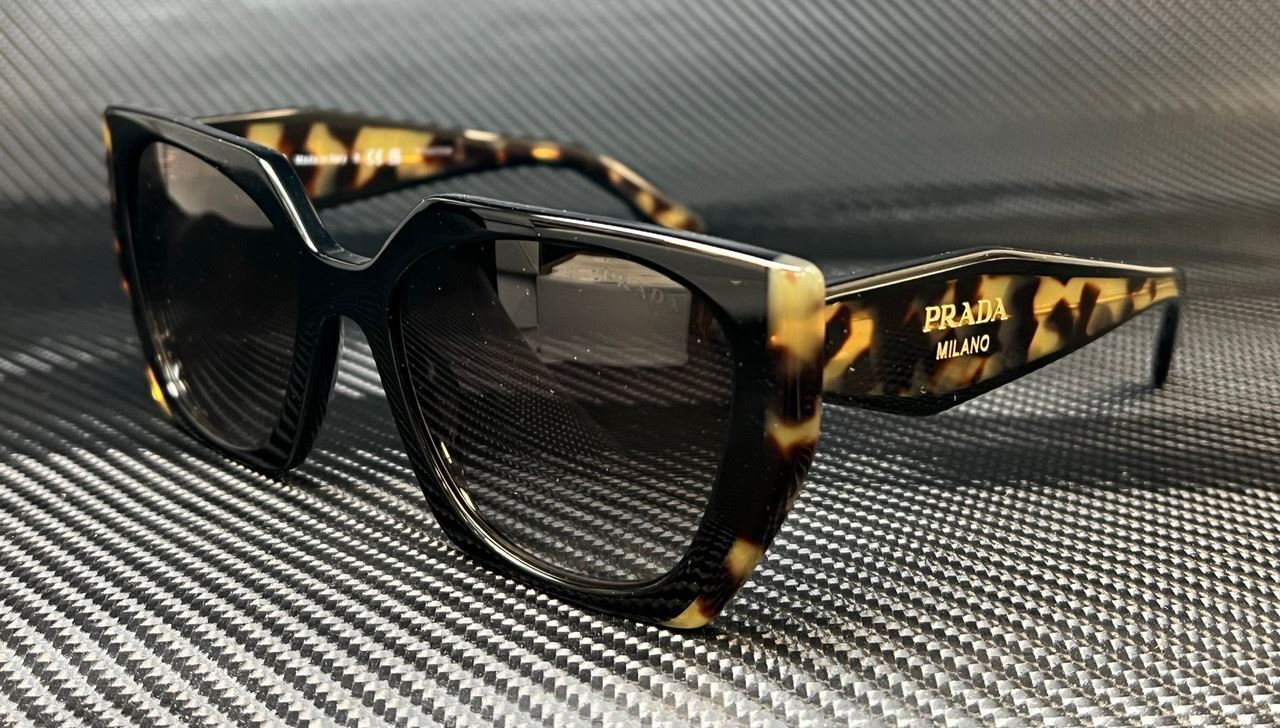 PRADA PR 15WS 3890A7 Black Grey Gradient 54 mm Women’s Sunglasses