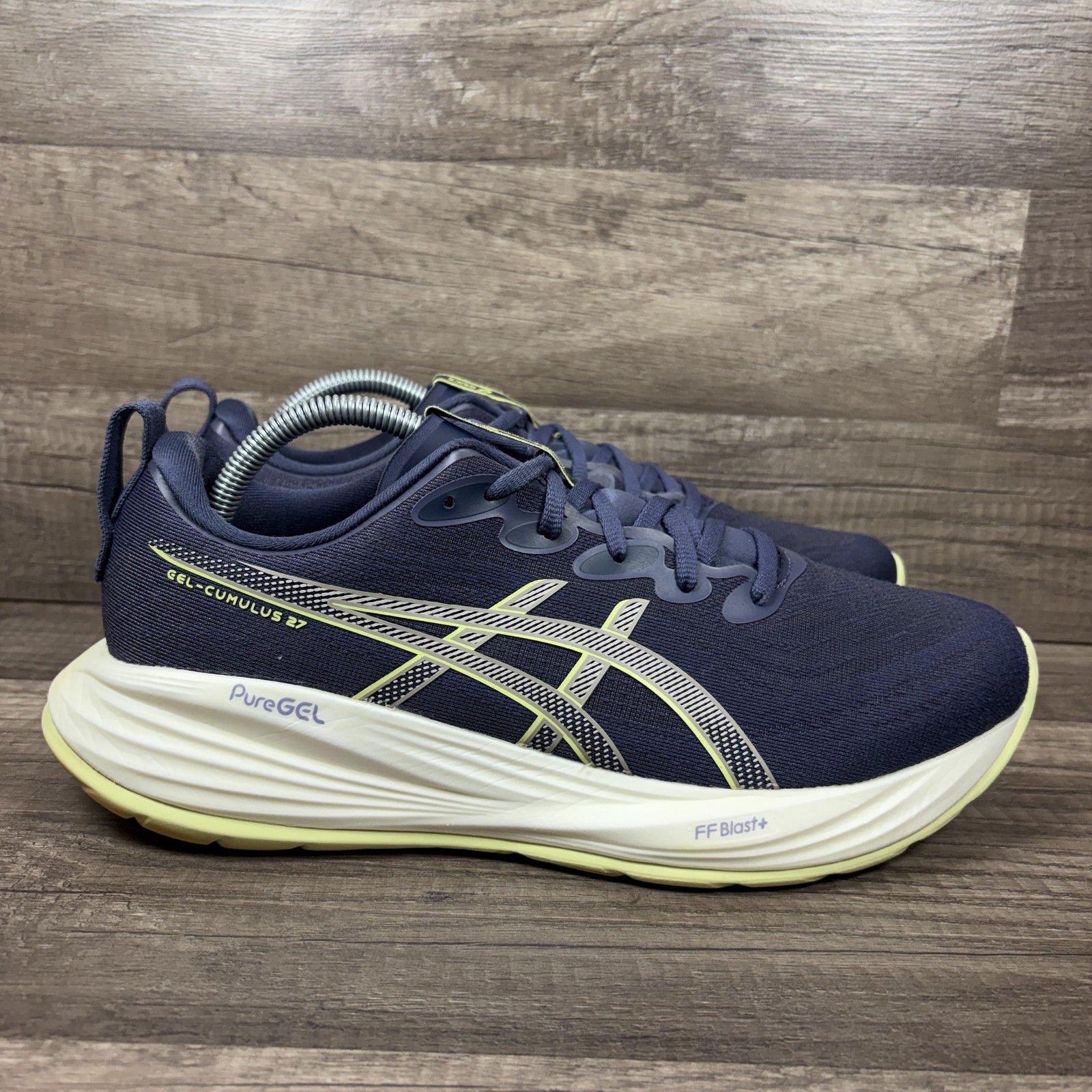 Asics Gel-Cumulus 27 Blue Mens US Size 9 EUR 42.5 1011B960 Running Shoes