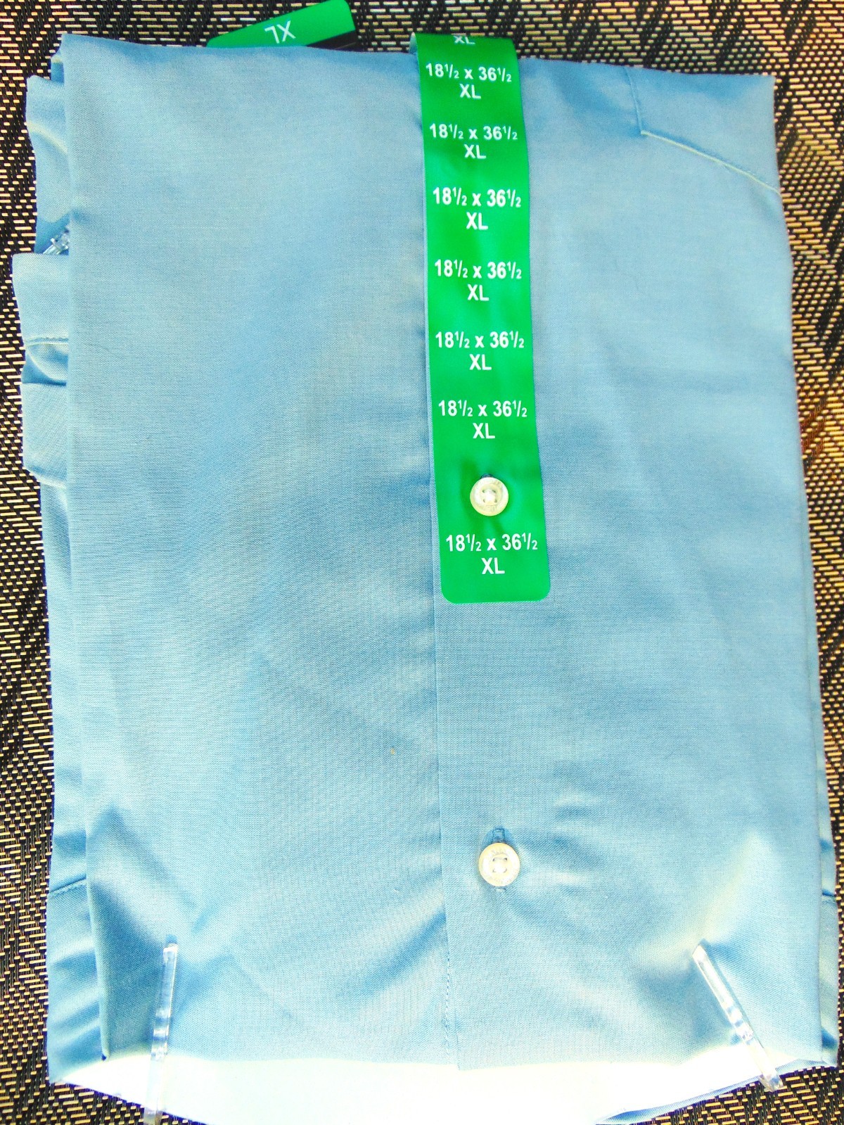 XL MEN’S BANANA REPUBLIC ~ BLUE~ NON IRON SLIM FIT~LONG SLEEVE SHIRT ~ BRAND NEW