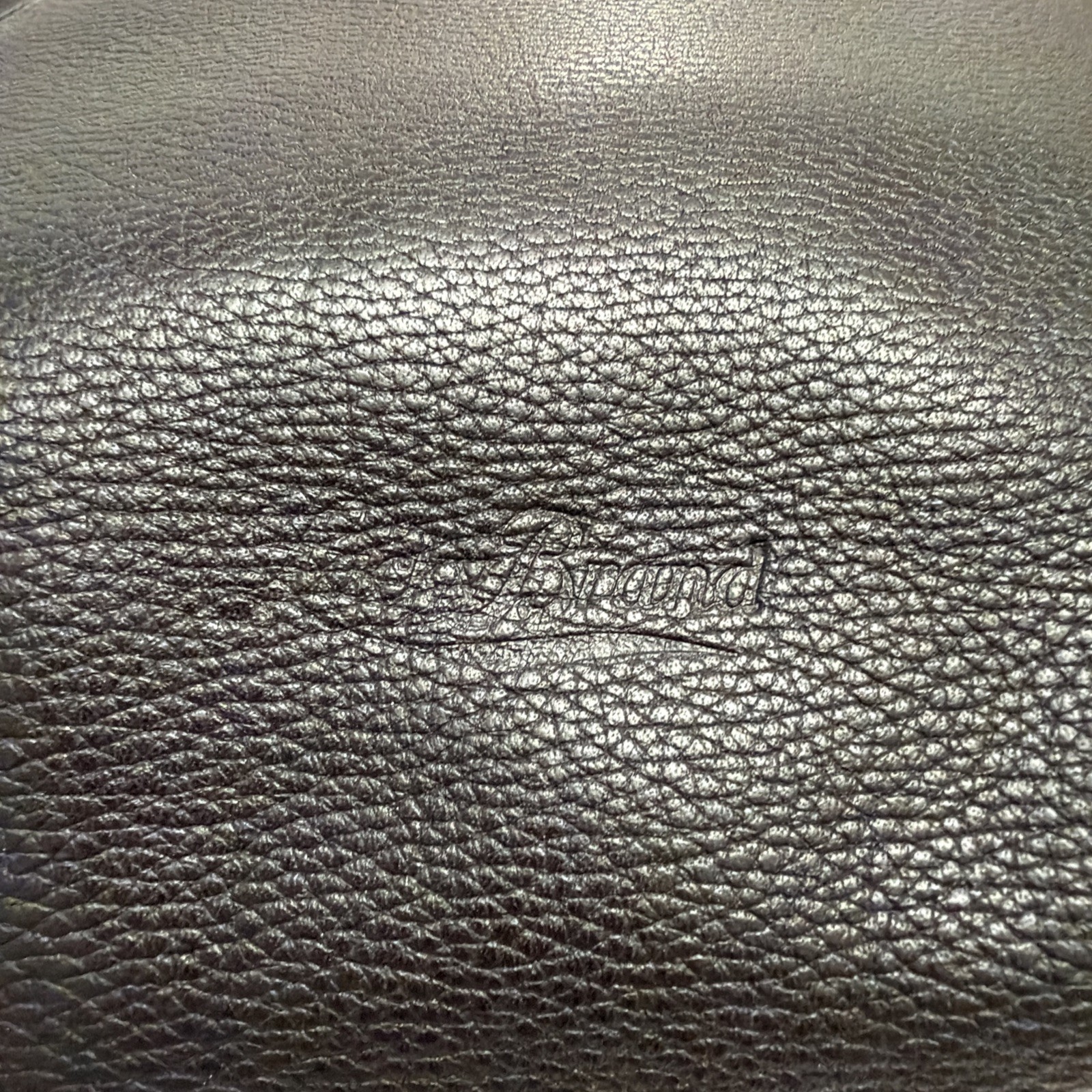 LUCKY BRAND SHANNON BLACK LEATHER CROSSBODY BAG