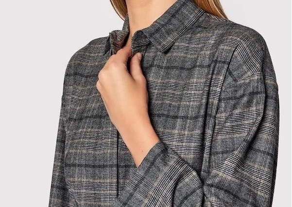 Weekend Max Mara Virgin Wool Plaid Dress Grey Size XS IT 36 US 2 QUIET Luxury