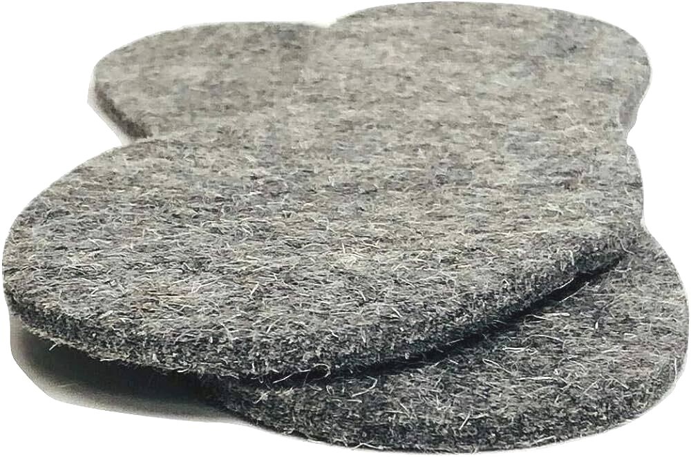 J.T Foote Alaskan Winter Wool Felt insoles 1 Pair – Pick Sizes From 7 – 13
