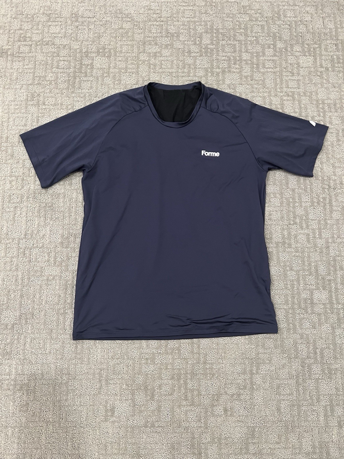 Forme Science Recovery Posture Correcting T Shirt Men’s XL Blue Short Sleeve