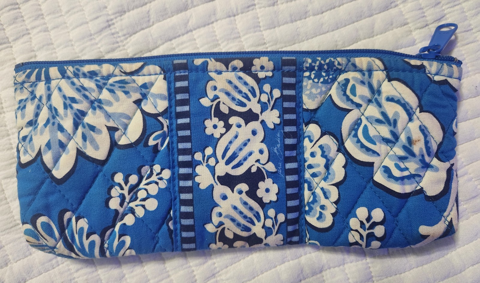 VERA BRADLEY Curling Iron Cover, PLUS Make-up Brush Bag, PLUS Wristlet–3 Items