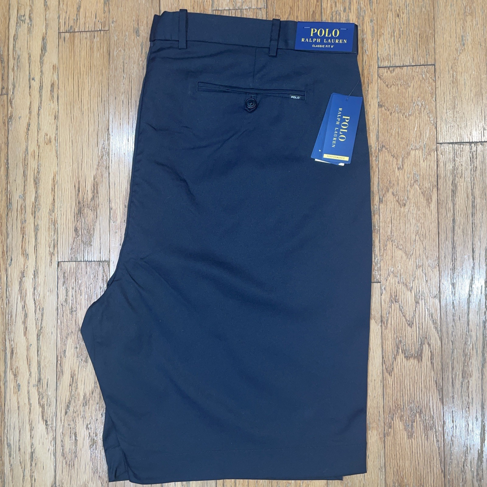 Polo Ralph Lauren Size 44 Shorts Black Performance Classic Fit 9 Inch ($115)