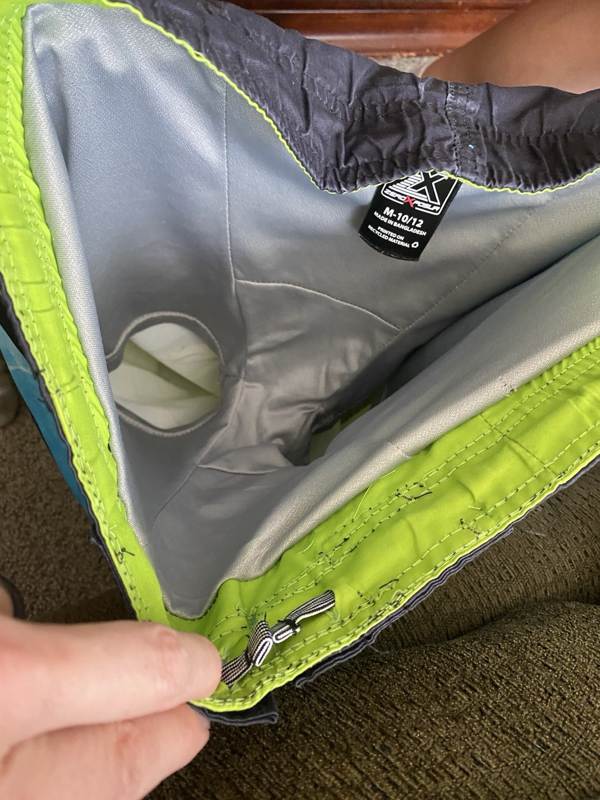 Boys Zero X Posur Swim Trunks Size 10/12
