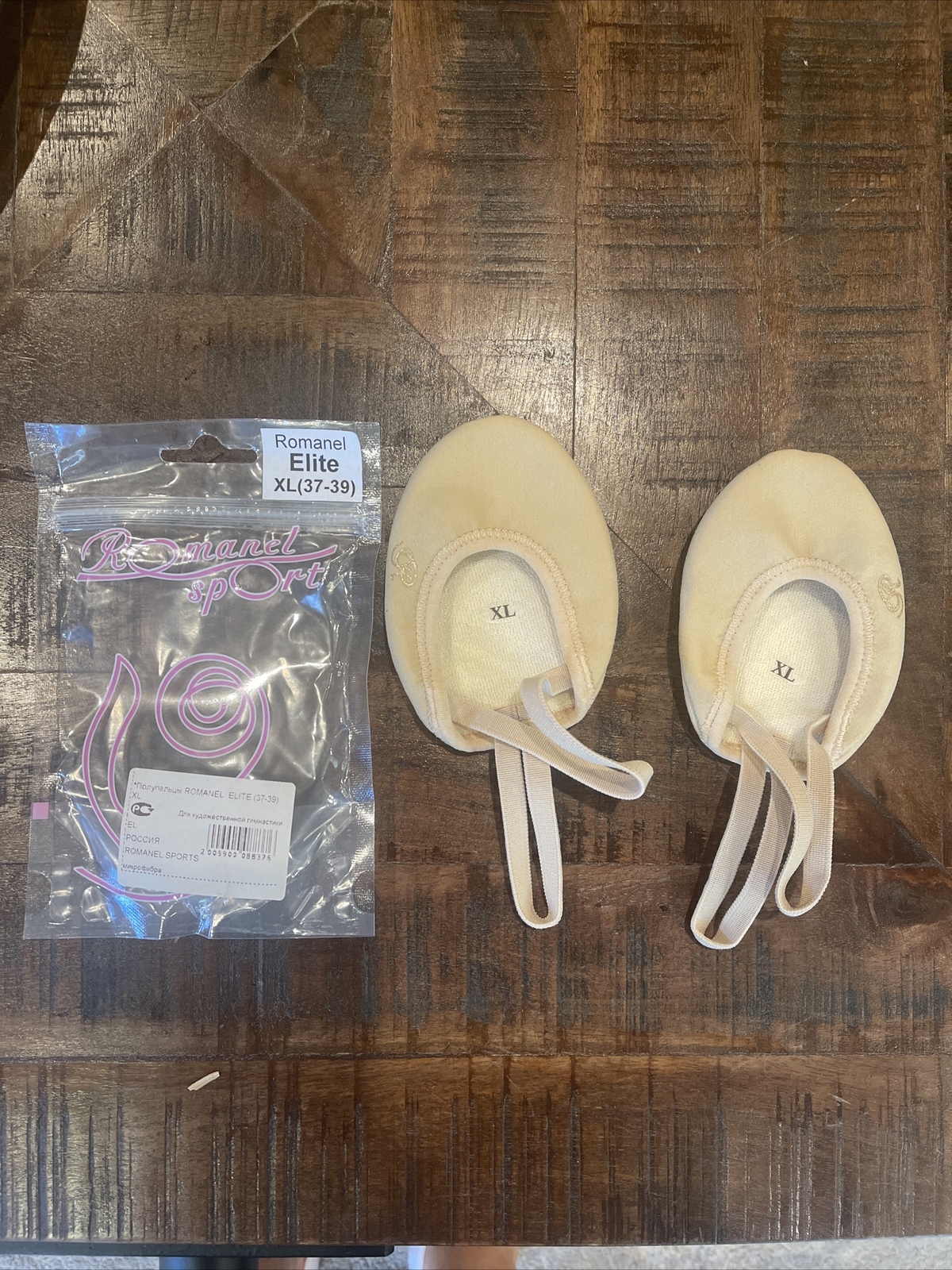 Rhythmic Gymnastic Dance Toe Shoe Romanel Elite Sport Microfiber SZ XL 37/39 New
