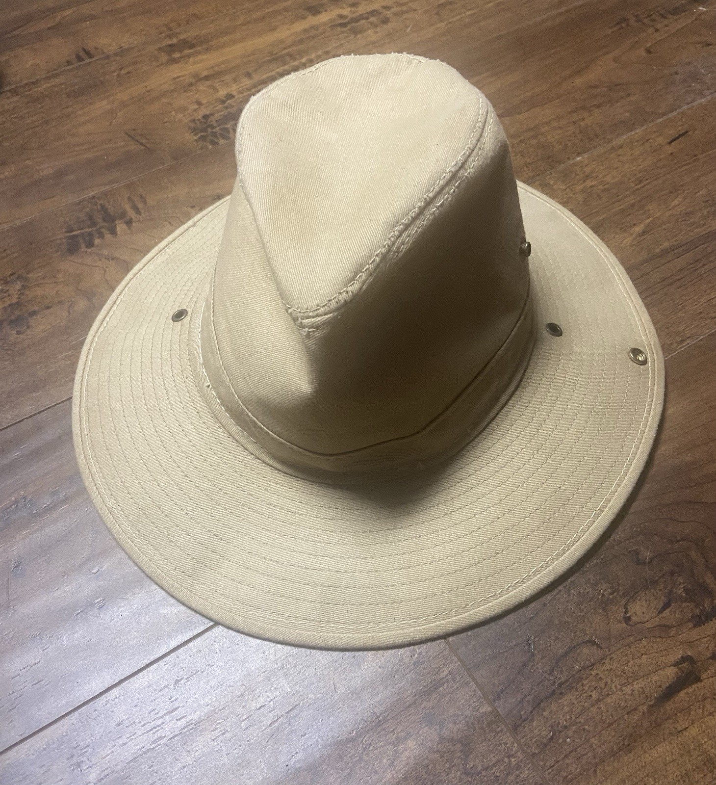 Vintage Herschel Hat Co Canvas Aussie Safari slouch Style Hat