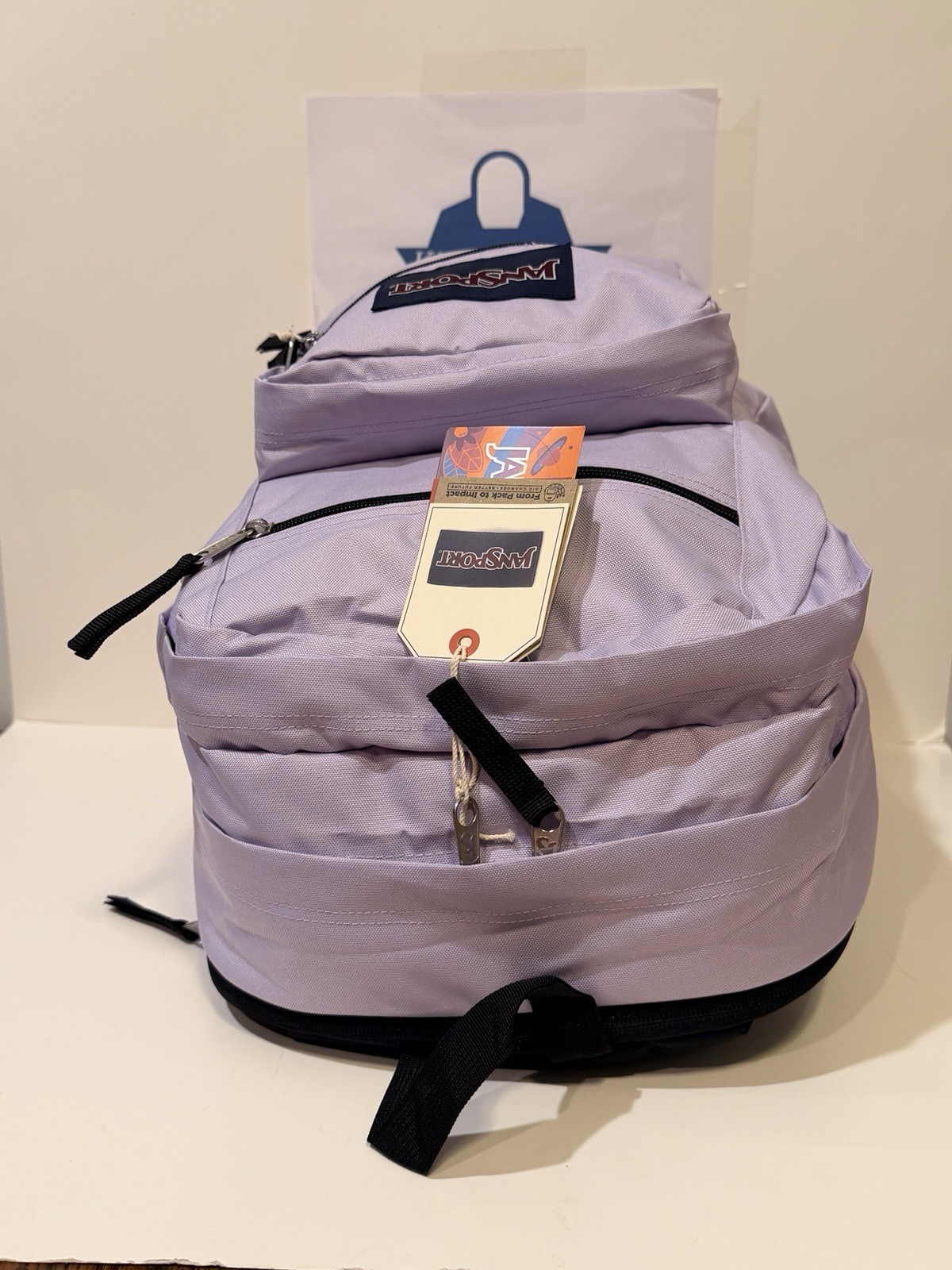 NWT JanSport Lilac Classic Backpack