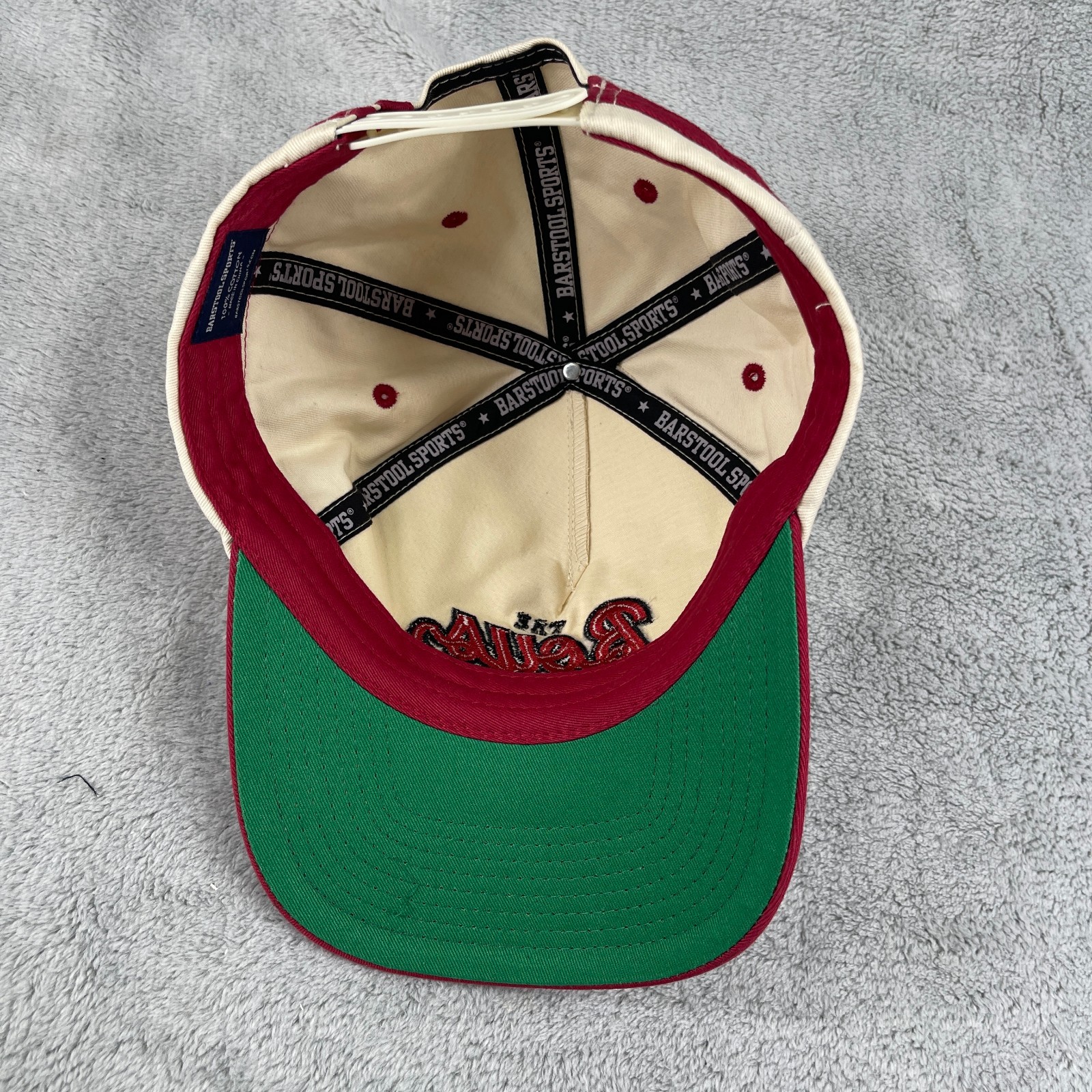 Barstool Sports Hat The Boys Cap Snapback Red Podcast Football Portnoy