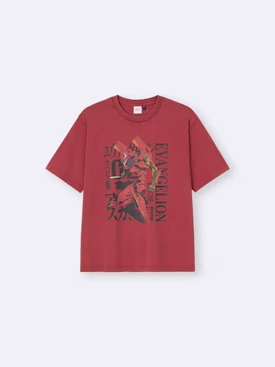 PSL GU x EVANGELION Graphic T-shirts Short Sleeve Japan limited XS-3XL NEW 2026