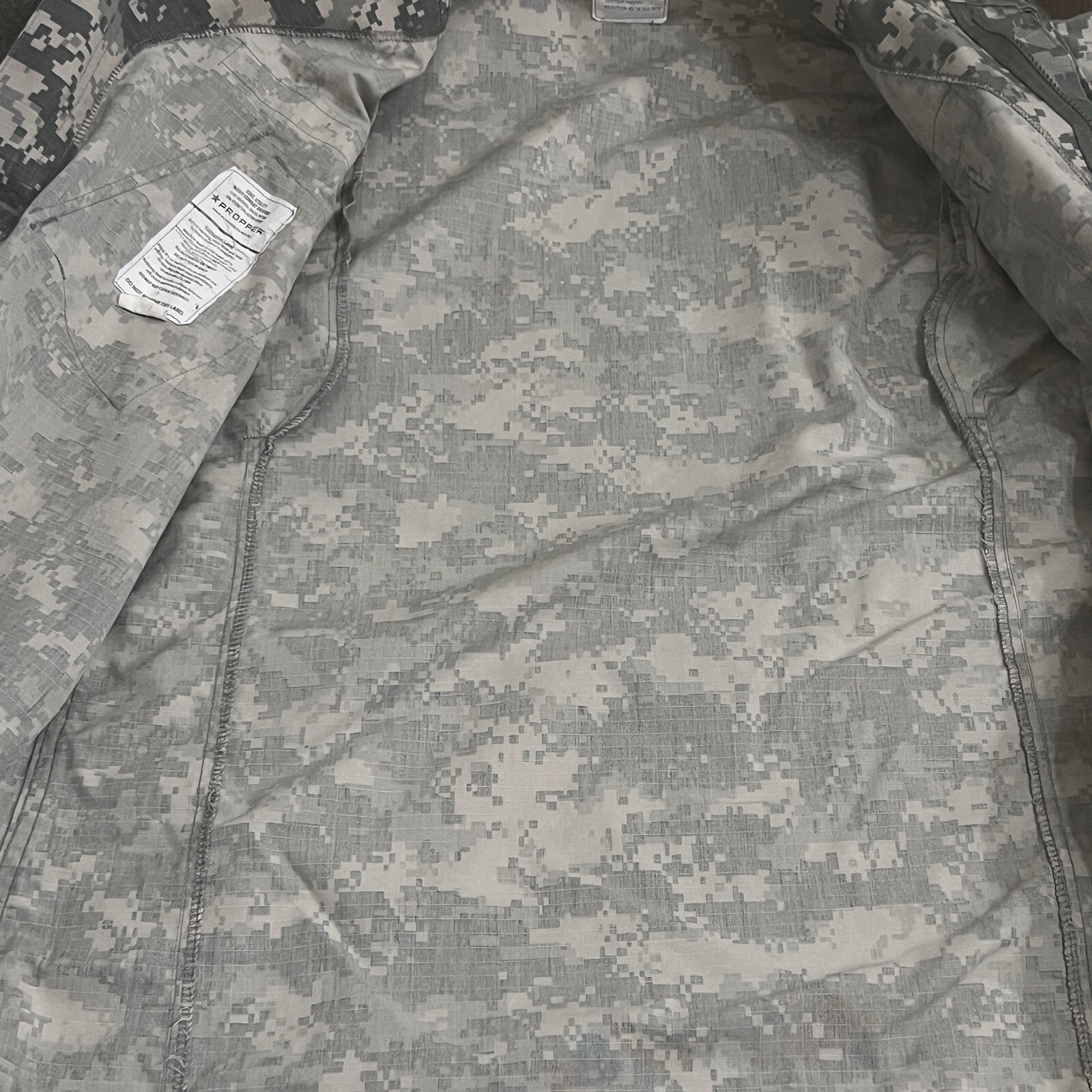 Military Digi Camo Combat Military Utility Army Jacket Ripstop Adult Small Reg