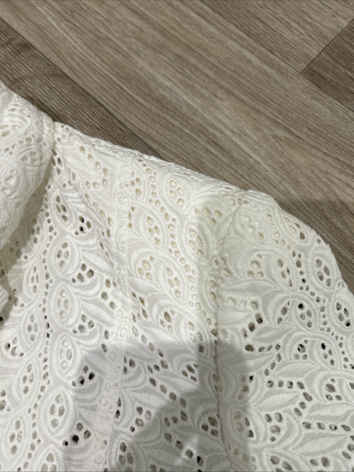 Ladies Ivory Apanage Lace Blazer Size 14 (comes Up Small)