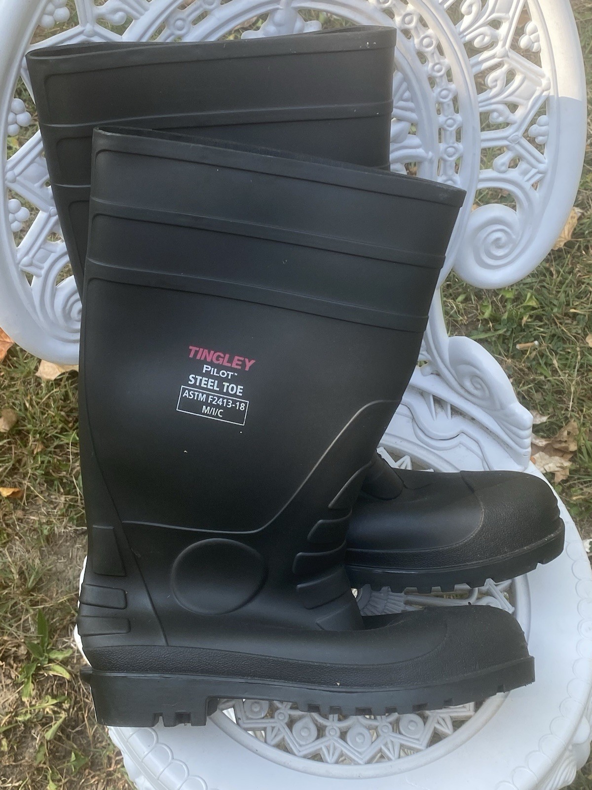 Tingley Pilot Steel Toe Boot ASTM F2413-18 M/I/C Men’s Size 12 Hunting Fishing