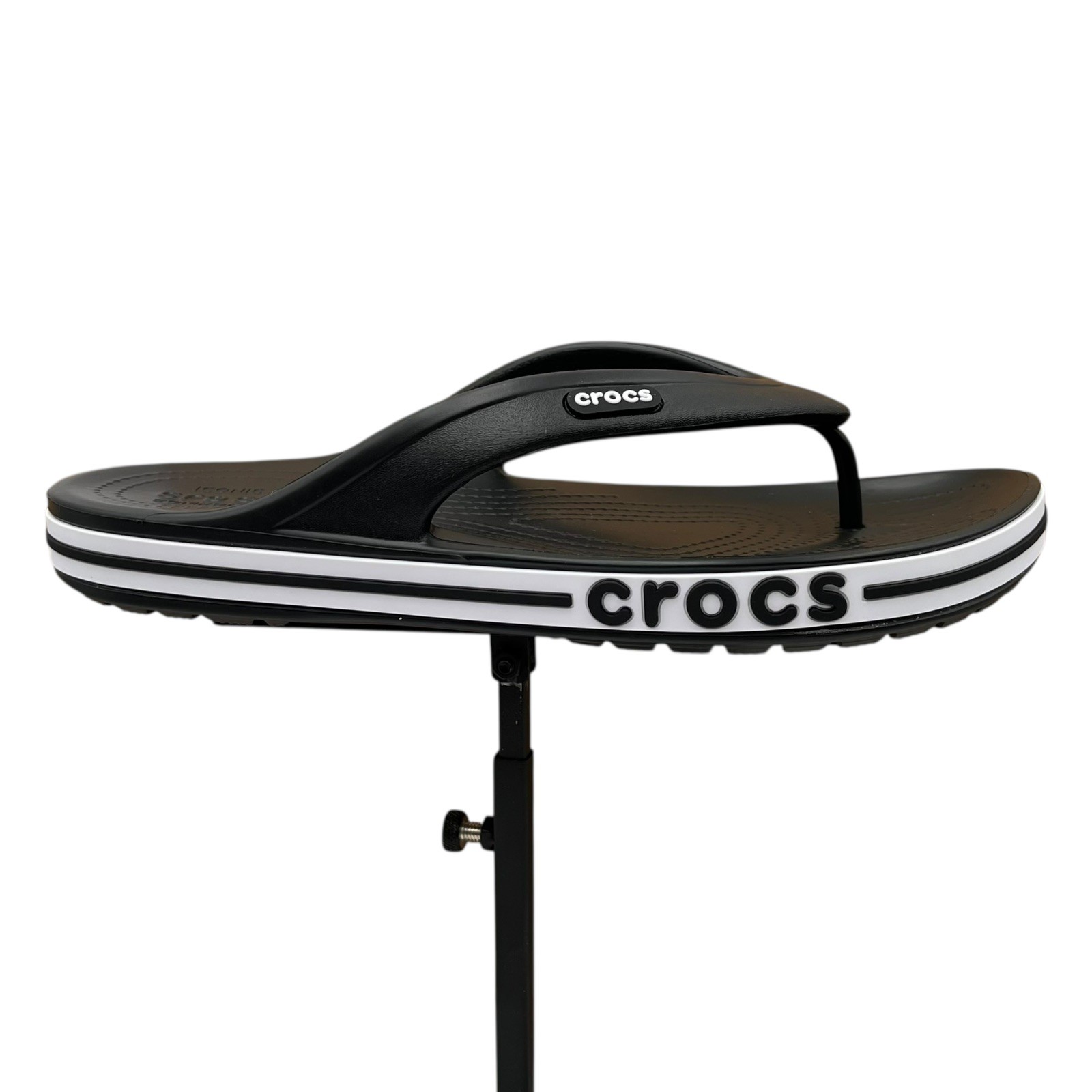 Crocs Bayaband Men’s Flip Flop Sandals Size 7 Black Water Friendly Lightweight