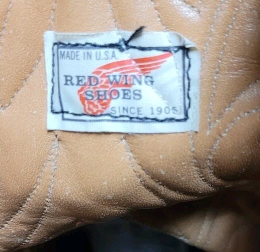 Men’s RED WING PECOS Brown Leather Western Cowboy BOOTS SZ 10-1/2B Narrow 10.5B