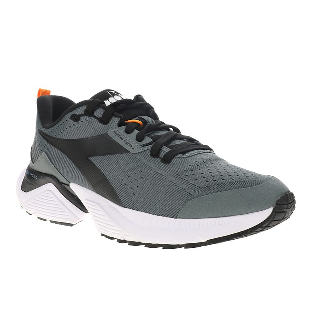 diadora Mythos Blushield Vigore 2 Running Mens Green Sneakers Athletic Shoes 17