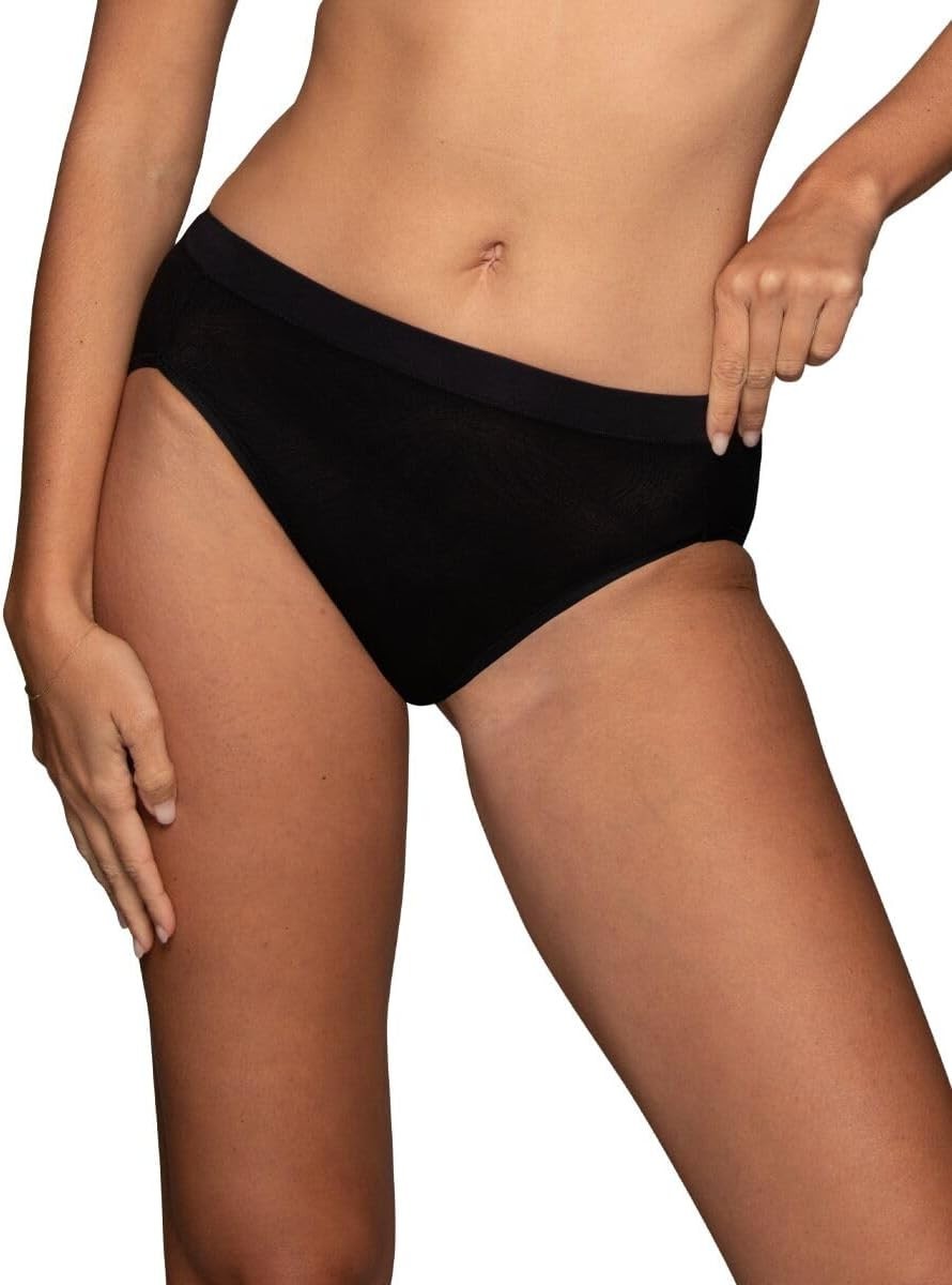 3 Pack Vanity Fair Effortless Brief Panty 13476 Neutral Womens Sz 6-10 NWT