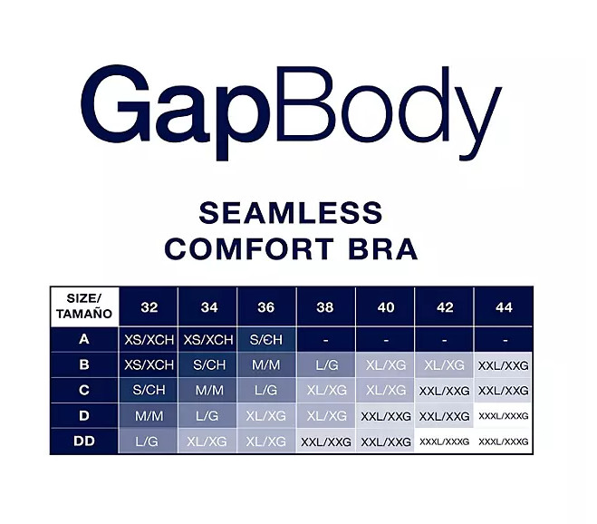 GapBody Women’s 2-Pack Seamless Cotton Comfort Bra