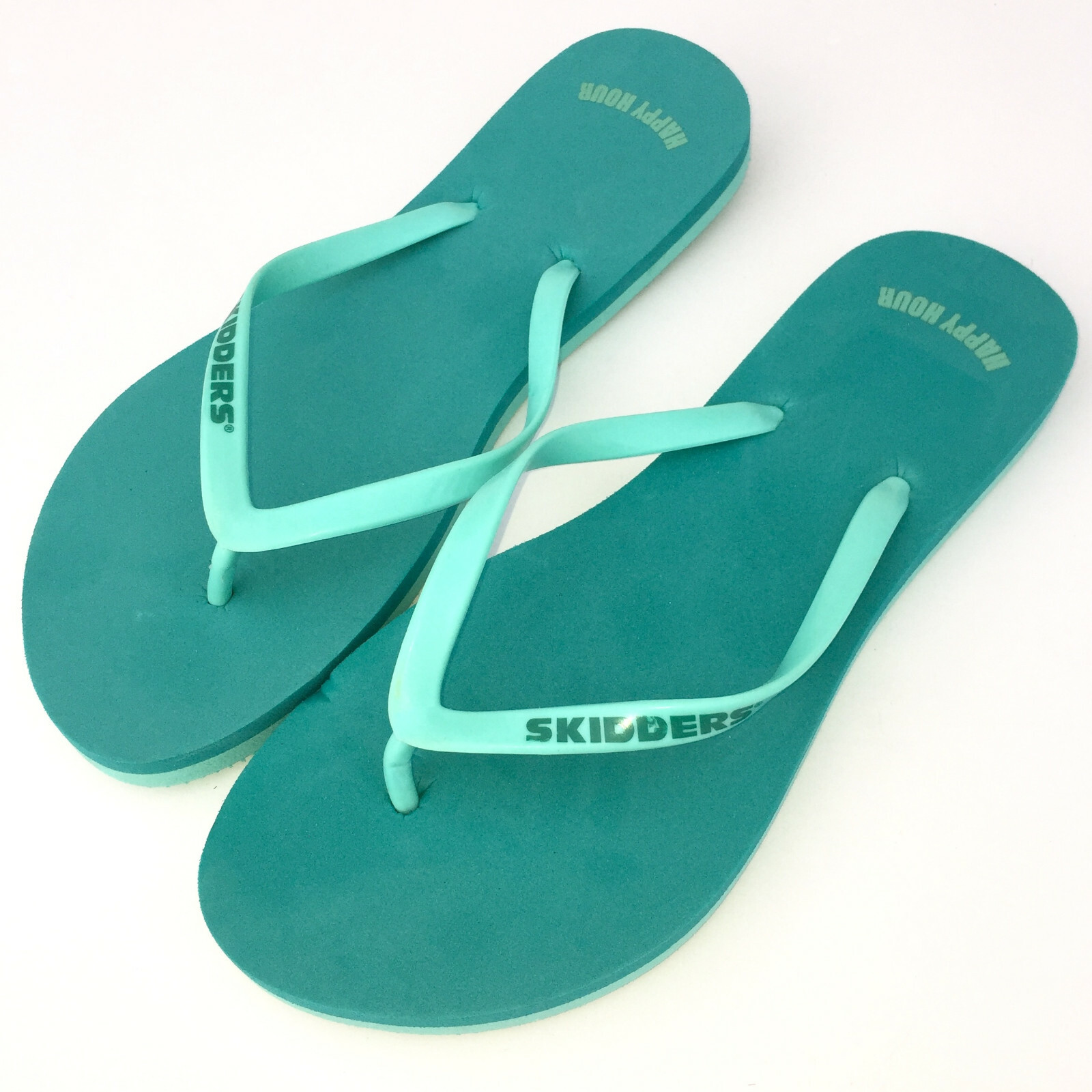 Beach Flip Flops Sand Imprint Rubber Thong Sandals Summer Shoes Quotes Skidders